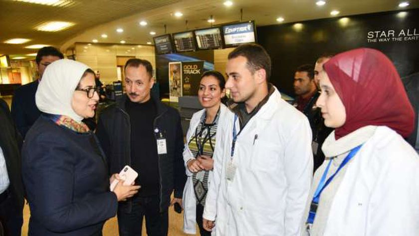 الصحة  تشدد الإجراءات في مطار  شرم الشيخ  للوقاية من  كورونا  